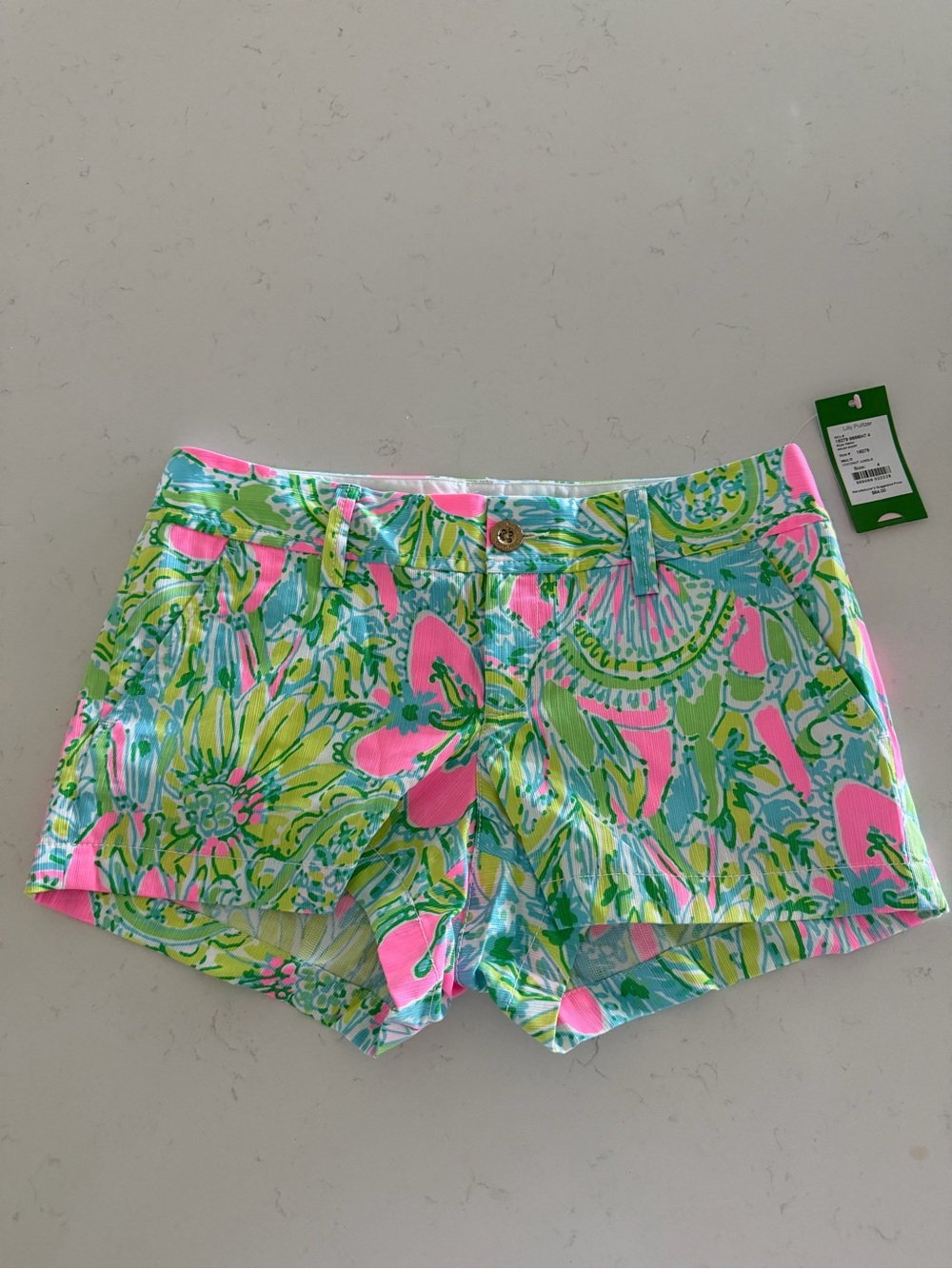 NWT Lilly Pulitzer Walsh Shorts Coconut Jungle